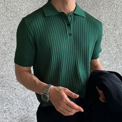 Grvty Retro Knitted Polo